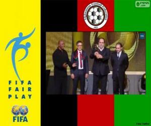 Puzzle Βραβείο Fair Play FIFA 2013 για το Αφγανιστάν